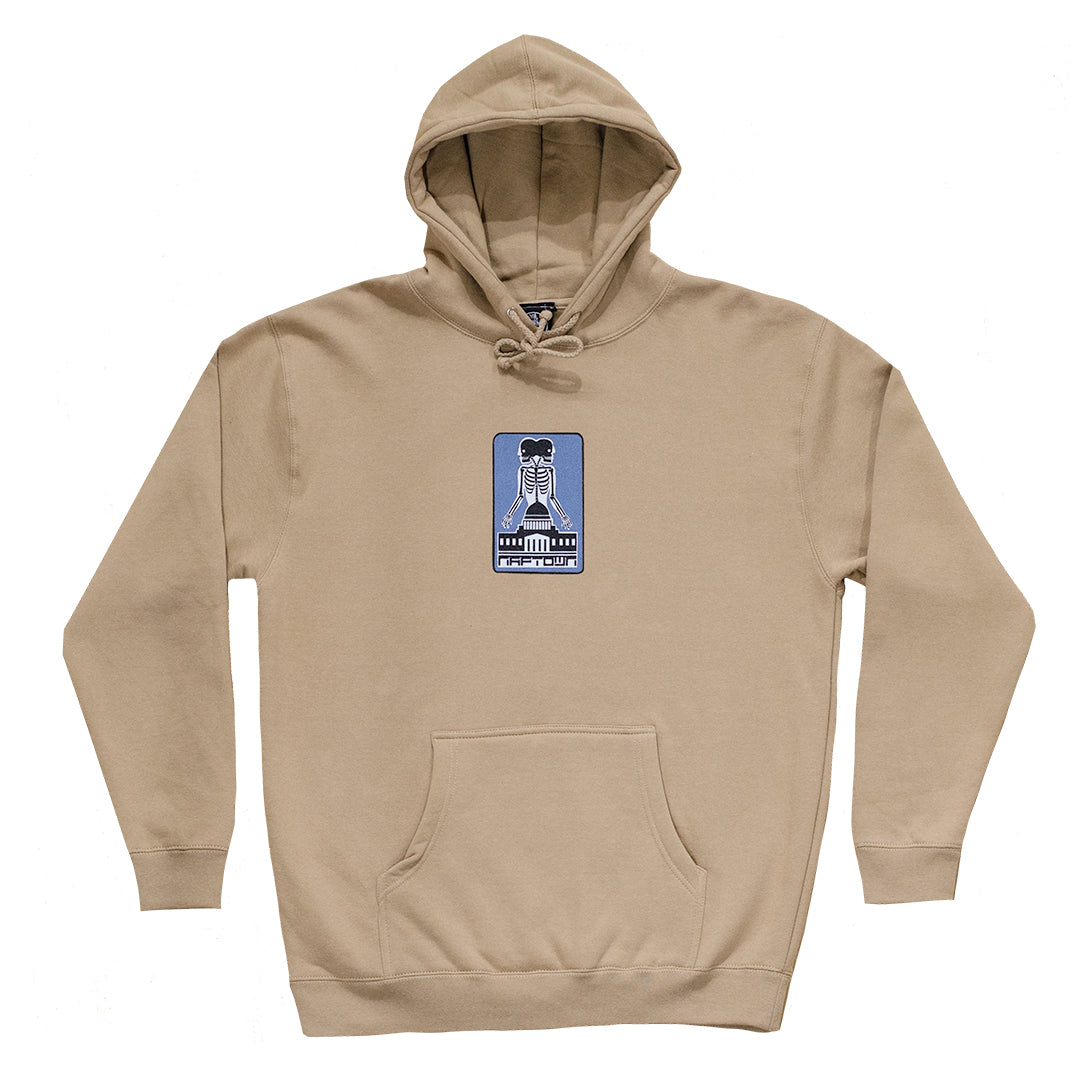 Two Headed Beast Hoodie Sand