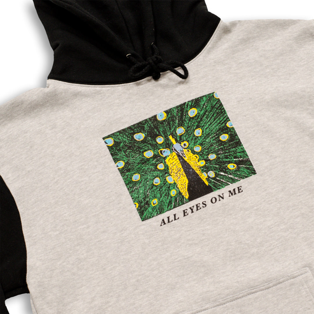 Peacock Hoodie Two Tone