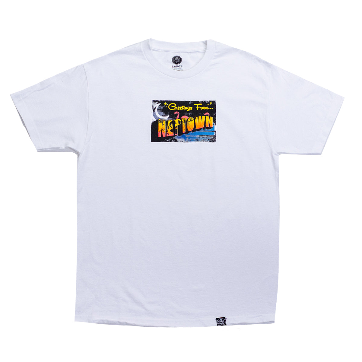 Postcard T-Shirt White