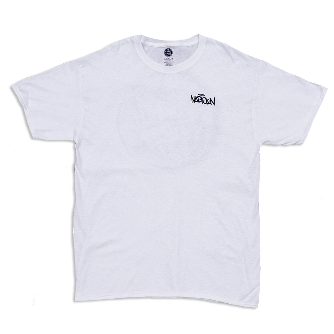 3D Circle Logo T-Shirt White