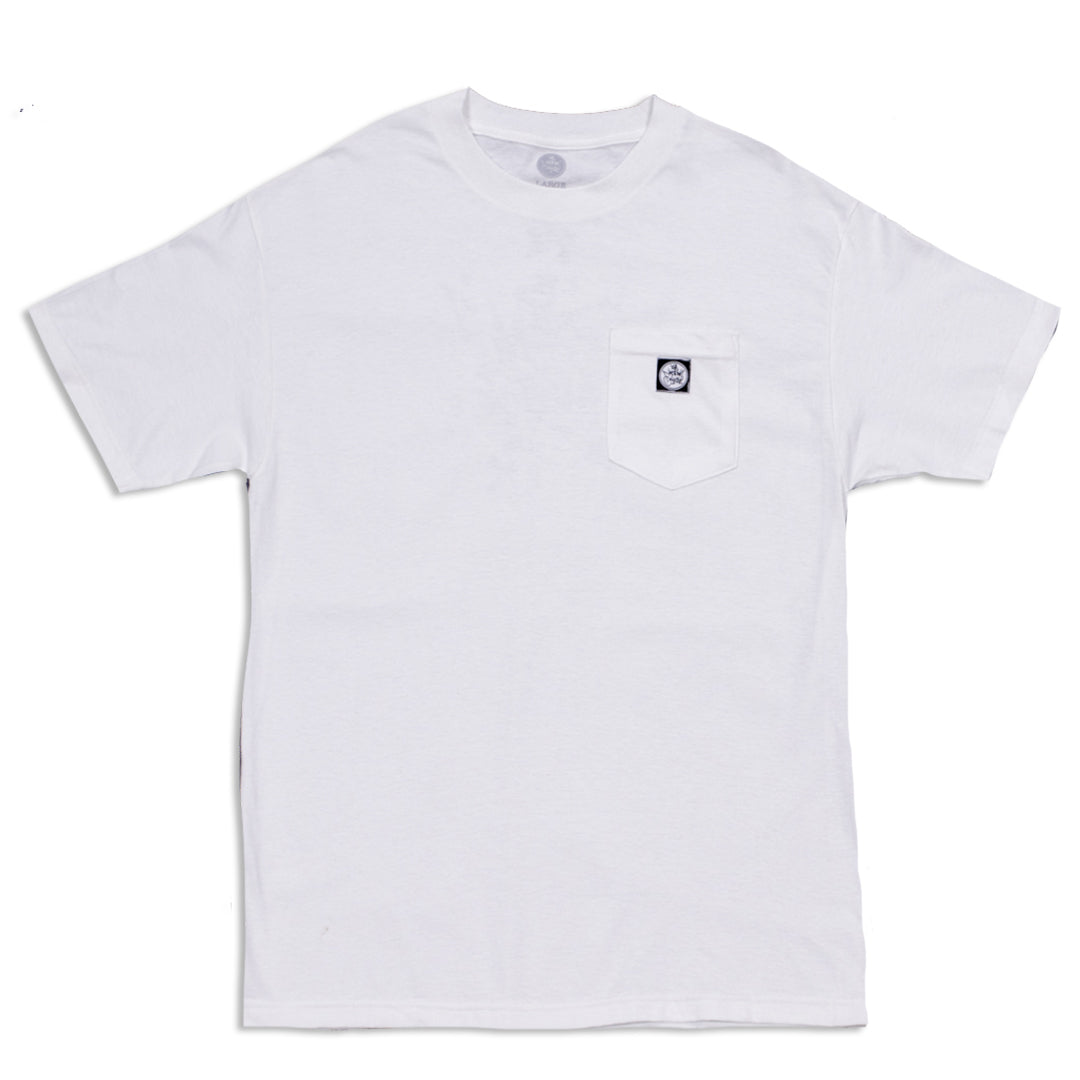 Puzzle Pocket Tee Shirt White