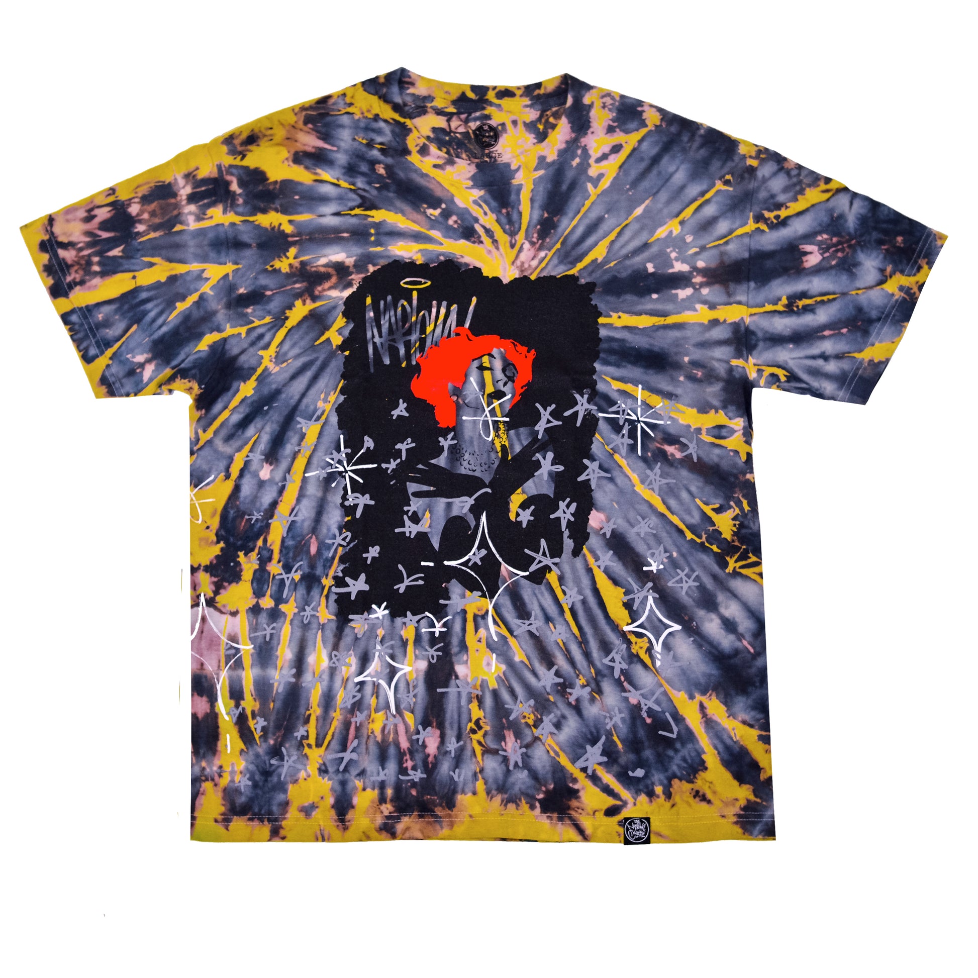Diamond Girl Tie Dye Yellow