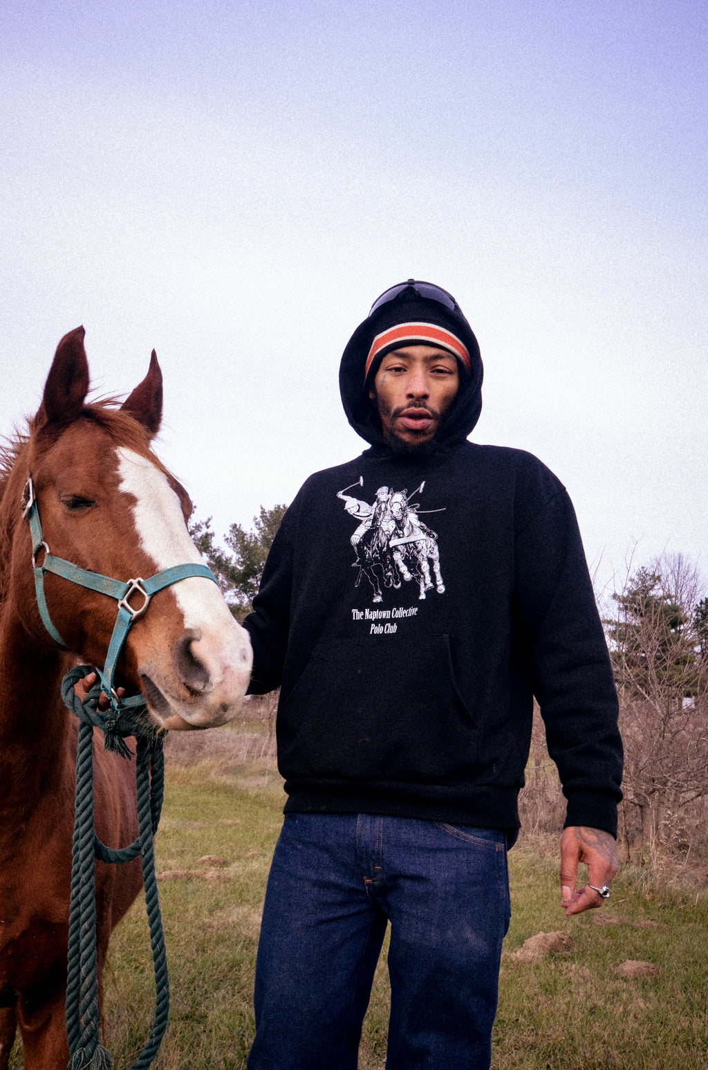 Polo Club Heavyweight Hoodie Black