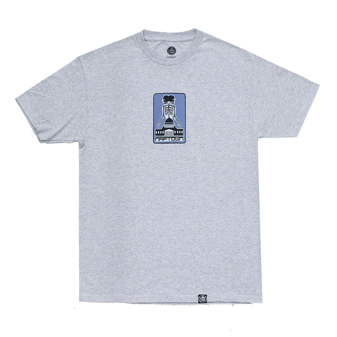 Two Headed Beast T-Shirt Ash Grey