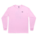 Script Long Sleeve T-Shirt Pink