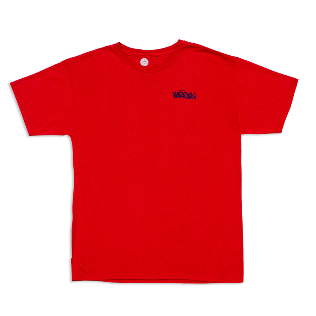 3D Circle Logo T-Shirt Red