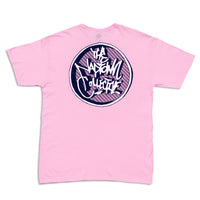 3D Circle Logo T-Shirt Pink