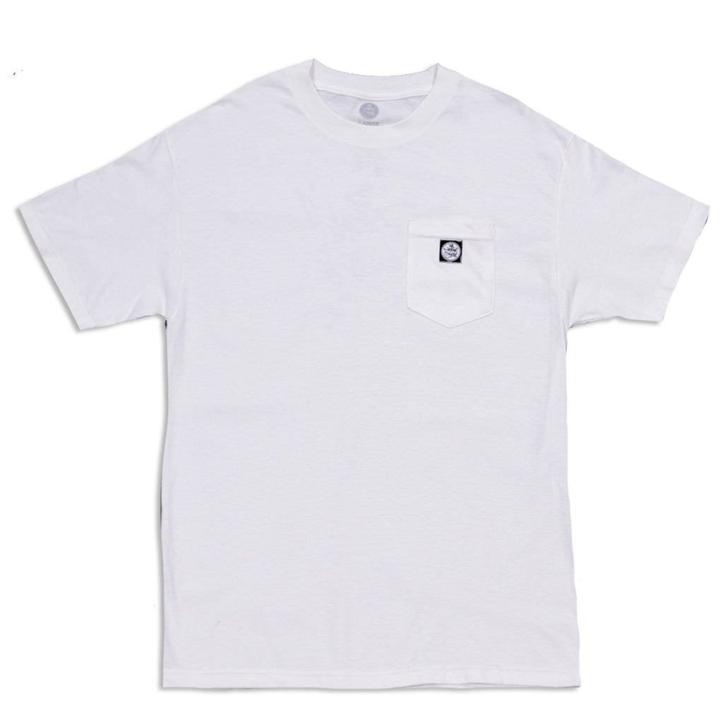 Puzzle Pocket Tee Shirt White