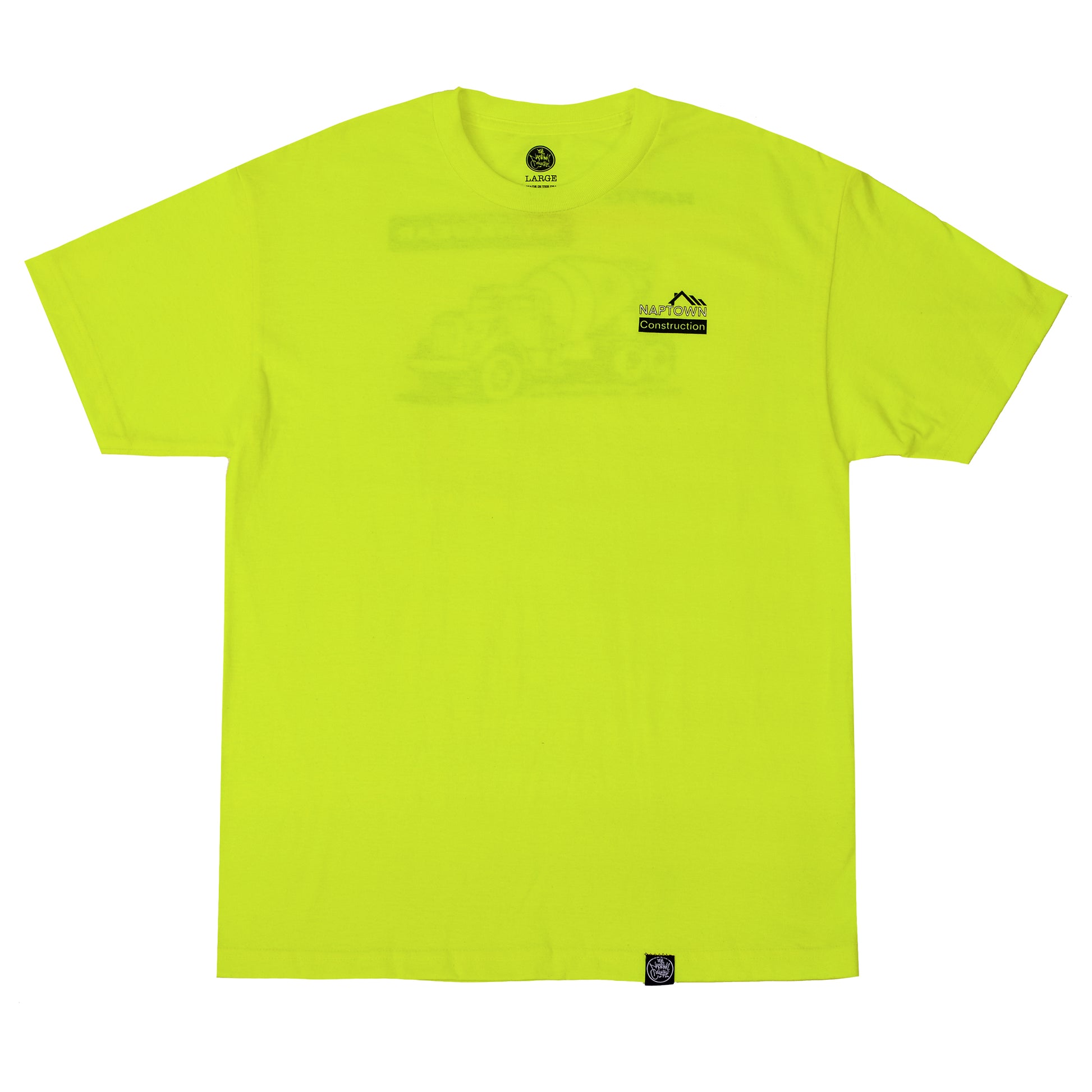 Workwear Construction T-Shirt Fluorescent Yellow