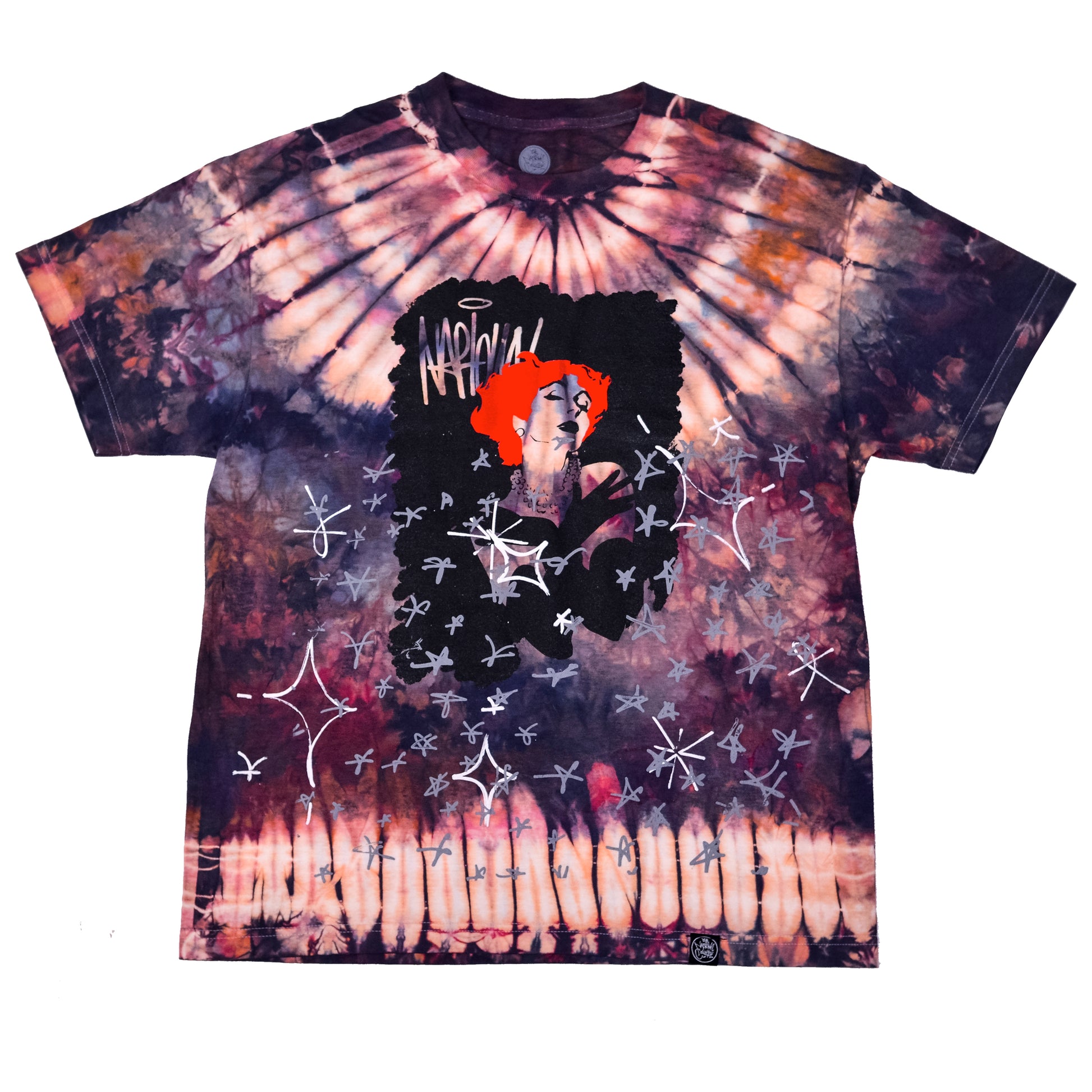 Diamond Girl Tie Dye Wine