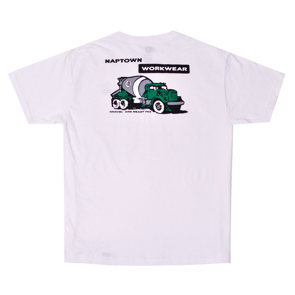 Workwear Construction T-Shirt Fluorescent White