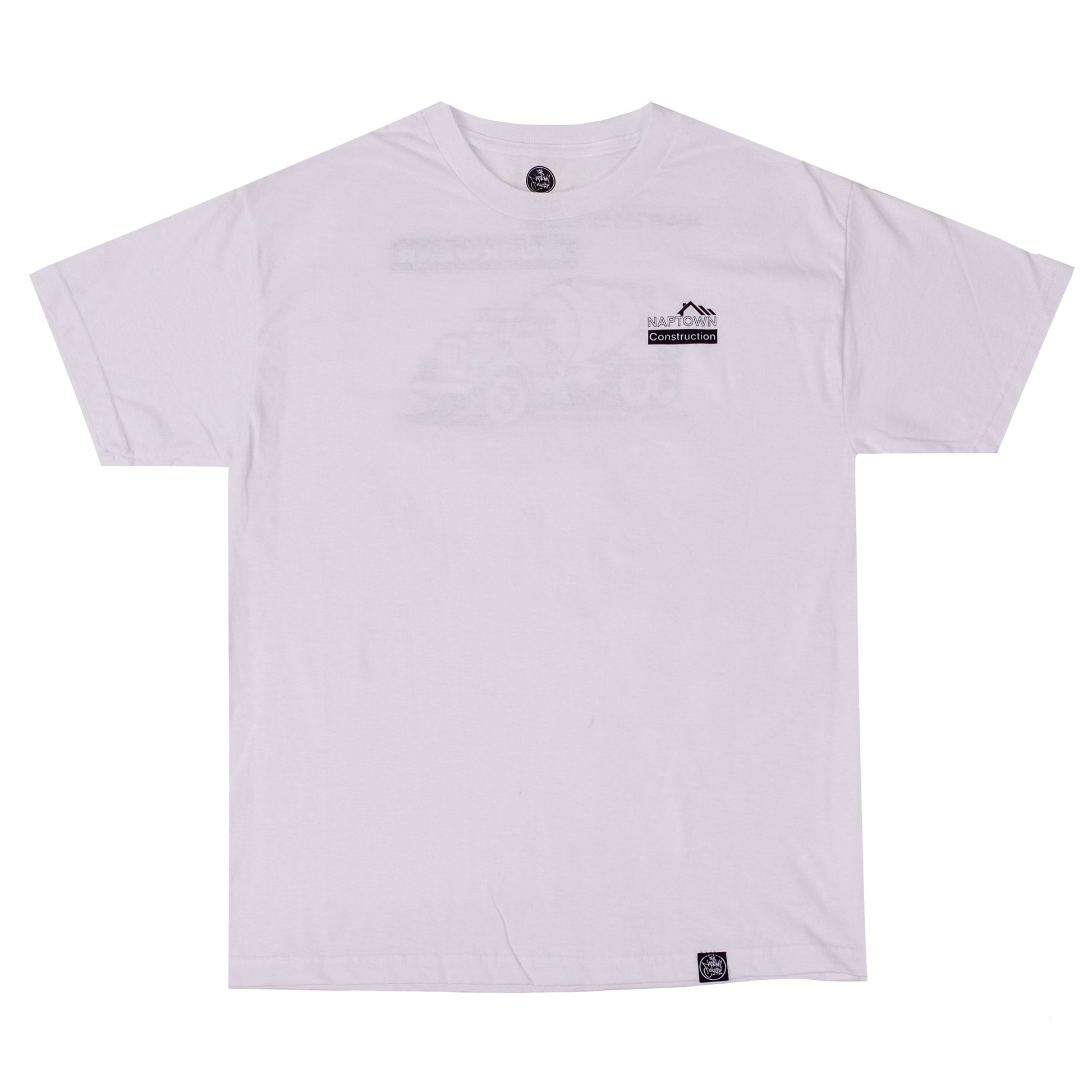 Workwear Construction T-Shirt Fluorescent White