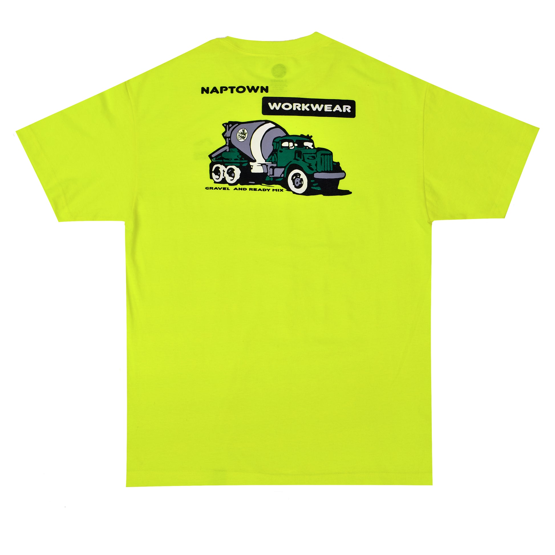 Workwear Construction T-Shirt Fluorescent Yellow