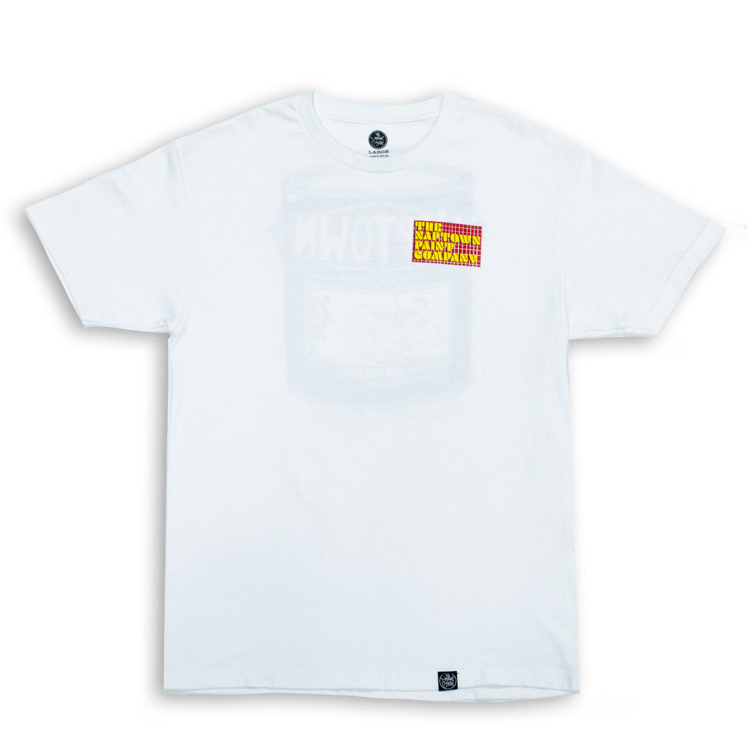 NAPTOWN PAINT BUCKET SHIRT WHITE 