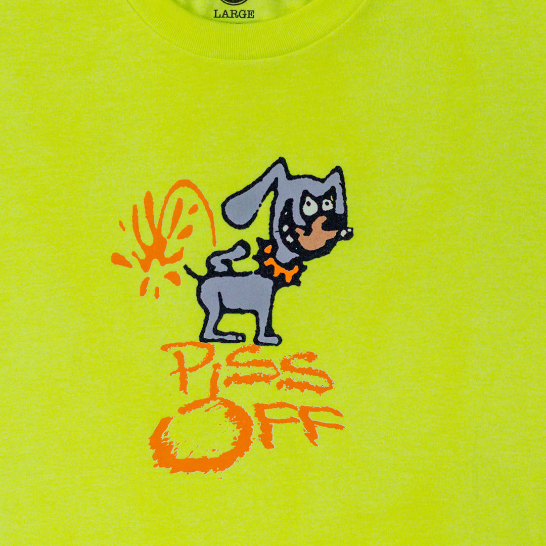Piss Off T-Shirt Fluorescent Yellow