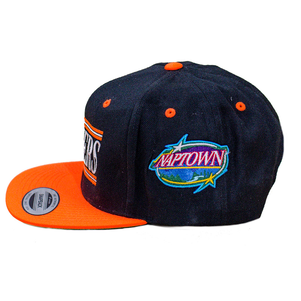 Lurker's Hat Orange & Black
