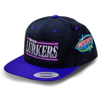 Lurker's Hat Purple & Black