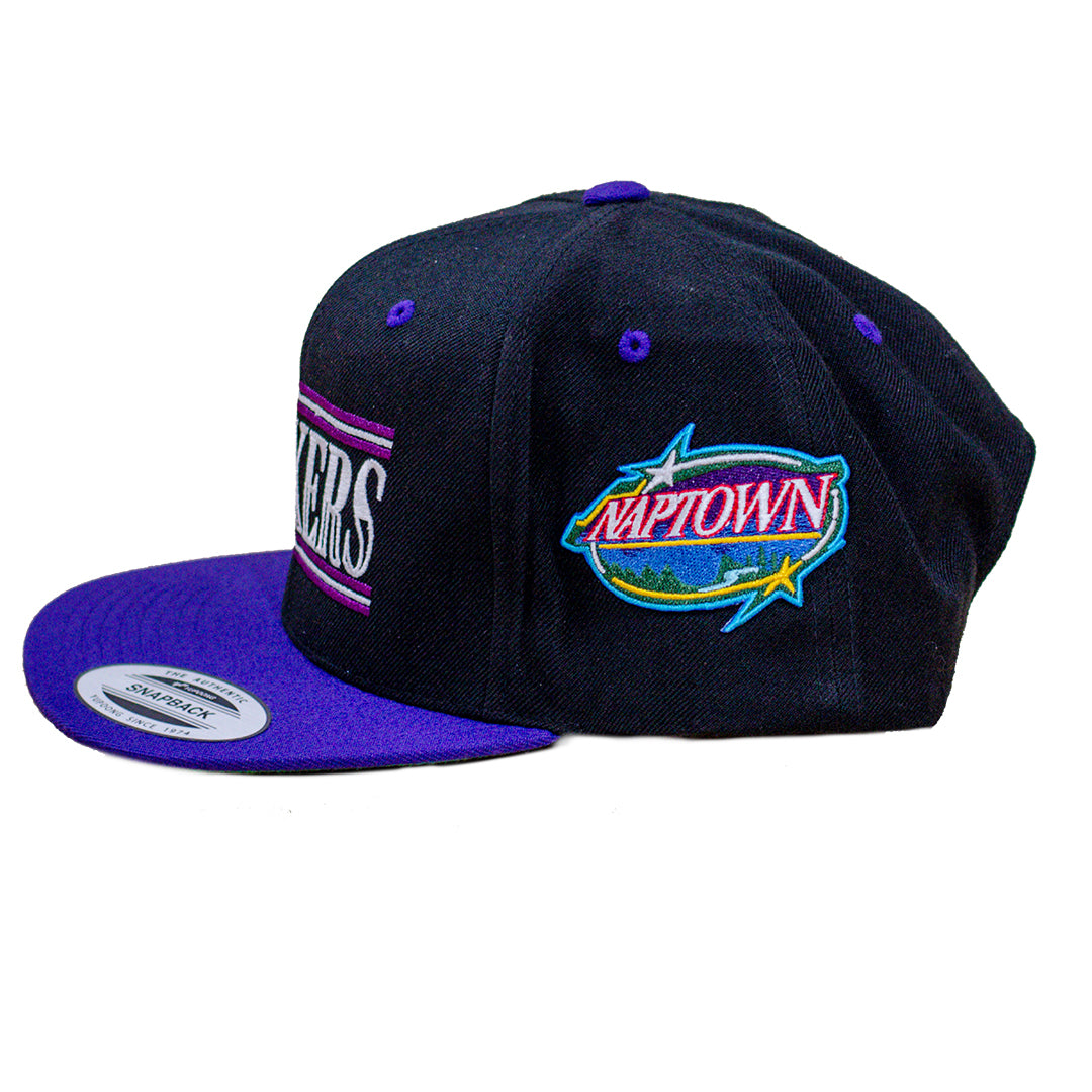 Lurker's Hat Purple & Black