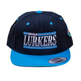 Lurker's Hat Turquoise & Black